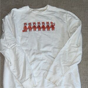 White Clemson University Crew Neck